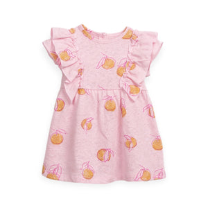 Play Up Baby Printed Ruffle Dress ~ Fruit/Pink