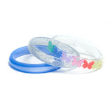 Lilies & Roses Spring Butterflies Bracelet Set
