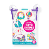 Mudpuppy Unicorn Dreams Stickable Foam Bath Shapes