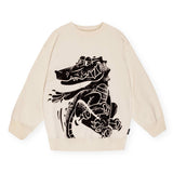 Molo Magni Sweatshirt ~ White Noise