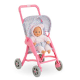 Corolle Doll Stroller ~ Pink Floral