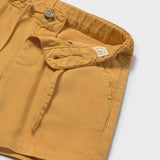 Mayoral Baby Boy Linen Bermuda Shorts ~ Peach