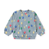 Molo Baby Disc Sweatshirt & Simeon Sweatpants Set ~ Smiling Balloons