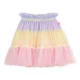 Billieblush Fun Chic s/s T-shirt & Tulle Skirt Set ~ Angel Blue/Multi