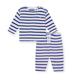 Molo Baby Edarko Top & Saxon Pants Set ~ Reef Stripe