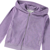 Molo Milla Zip Hoodie & Angel Shorts Set ~ Violaceous