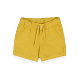 Mayoral Baby Boy Linen Bermuda Shorts ~ Gold