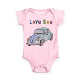 Orangeheat Love Bug Onesie ~ Pink