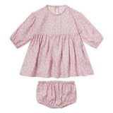 Stella McCartney Baby Girl Stars & Flowers l/s Dress ~ Pink