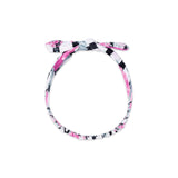 Angel Dear Knot Headband ~ Cabbage Rose Stripe