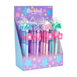 iScream Glitter Star Wand Pens ~ Asstd.