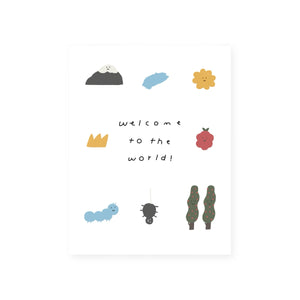 IEJ Studio Welcome to the World! New Baby Card