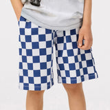 Molo Aubery Shorts ~ Best Blue Check