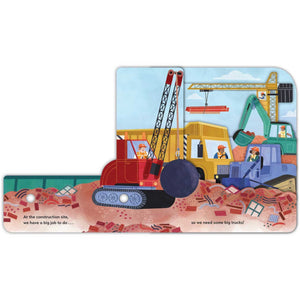 On the Construction Site Shaped Board Book
