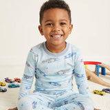 Esme Boys l/s Pj Set ~ Transporter