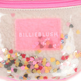 Billieblush Clear Glitter Fanny Pack ~ Pink