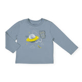 Mayoral Baby Boy Space Team l/s T-Shirt ~ Glacial