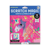 Mudpuppy Unicorn Glam Scratch Magic Scratch & Sparkle Art Kit