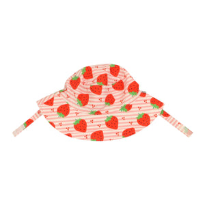 Zoocchini Baby/Toddler Printed Bucket Hat ~ Strawberry