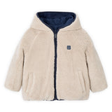 Mayoral Boys Reversible Sherpa Lined Jacket ~ Blue