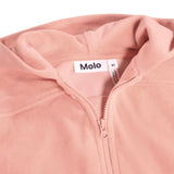 Molo Baby Dayna Velour Zip Hoodie & Sacha Sweatpants Set ~ Mellow Rose
