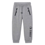 Mayoral Boys Bi-material Zip Hoodie & Sweatpants Set ~ Fog