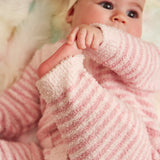 Magnetic Me Chenille Romper ~ Pink