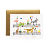 Rifle Paper Co. Happy Birthday Song Card