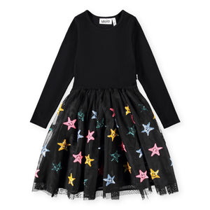 Molo Cyrus Dress ~ Stars/Black
