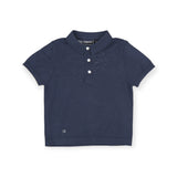 Mayoral Baby Boy s/s Knit Polo Shirt ~ Navy