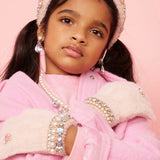 Super Smalls Cotton Candy Jeweled Gloves