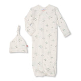 Magnetic Me Cotton Gown & Hat Set ~ Tiny Diny