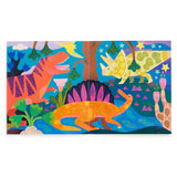 Mudpuppy Dinosaur Land Sticker Sparkle Poster Activity Kit
