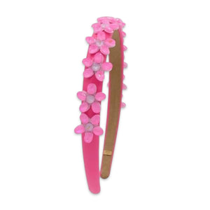 Bari Lynn Jewel Flower Thin Headband