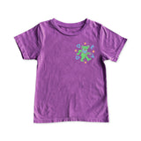Rowdy Sprout Baby Grateful Dead Kaleidoscope Bears s/s Tee ~ Plum Diggity