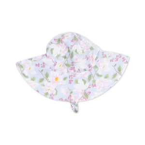 Angel Dear Wide Brim Muslin Sunhat ~ Magnolias