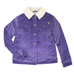 Appaman Girls Barbour Corduroy Jacket ~ Hyacinth