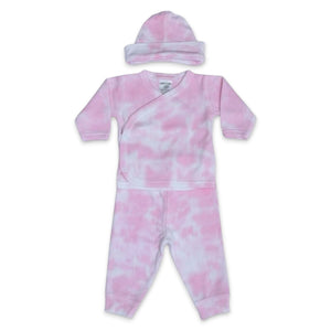 Baby Steps Tie Dye 3pc Kimono Set ~ Leah