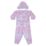 Baby Steps Tie Dye 3pc Kimono Set ~ Leah