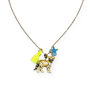 Sadie's Moon Critters Necklace ~ Christine Cheetah