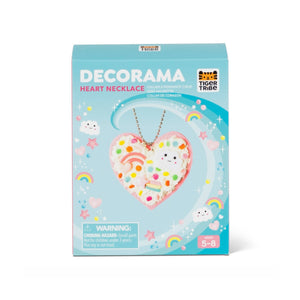 Tiger Tribe Decorama ~ Heart Necklace
