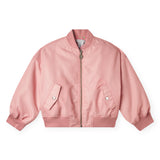 Stella McCartney Girls Satin Bomber Jacket ~ Pink