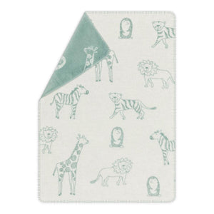 David Fussenegger Baby Blanket ~ In The Jungle