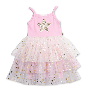 Petite Hailey Nora 3-Layer Tutu Dress ~ Pink
