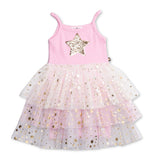 Petite Hailey Nora 3-Layer Tutu Dress ~ Pink