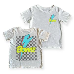 Rowdy Sprout Bowie Checker s/s Tee ~ Vintage White