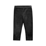 Mayoral Baby Girl Basic Velvet Leggings ~ Black