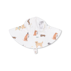 Angel Dear Wide Brim Muslin Sunhat ~ Awesome Dogs