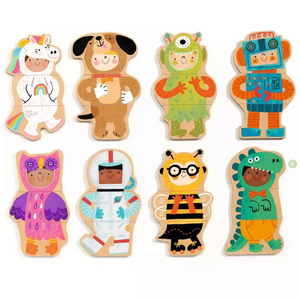 Djeco Fancy-Up Wooden Magnets