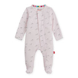 Magnetic Me Modal Footie ~ Pink Savannah Plains